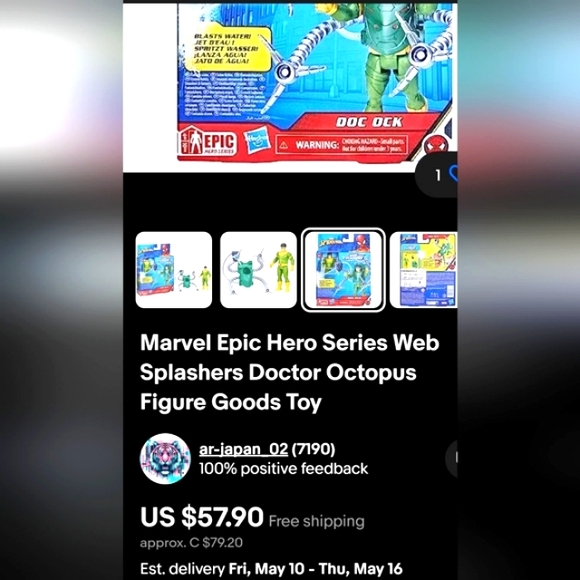 SPIDERMAN COLLECTOR MARVEL - Picture 3 of 4